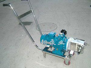 移動(dòng)式衛(wèi)生級(jí)凸輪轉(zhuǎn)子泵